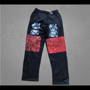 Baphomet Bow to none solve et coagula sweatpants SMALL Size